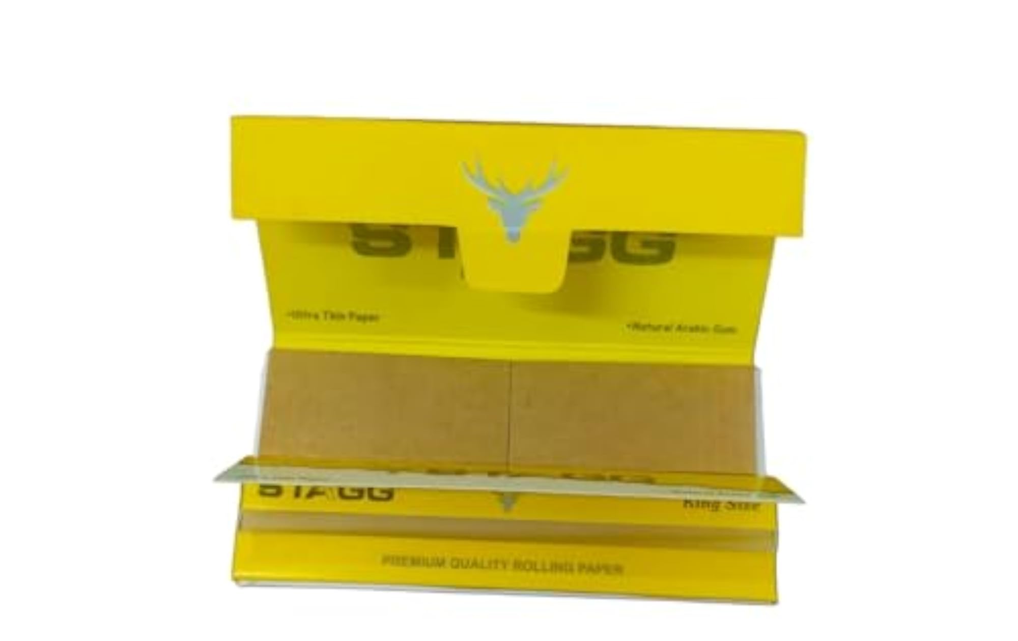 Stagg Fliptray Rolling Paper with Roach Book